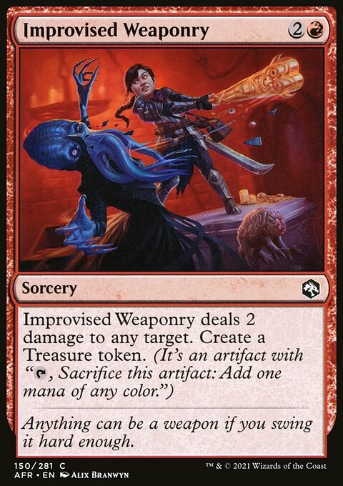 Improvised Weaponry [Dungeons & Dragons: Adventures in the Forgotten Realms]