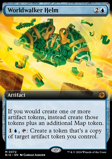 Worldwalker Helm (Extended Art) [Outlaws of Thunder Junction: The Big Score]
