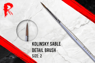 Ronin Games Brushes - Kolinsky Sable Brush No.2