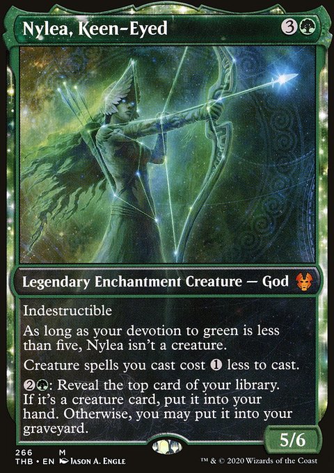 Nylea, Keen-Eyed (Showcase) [Theros Beyond Death]
