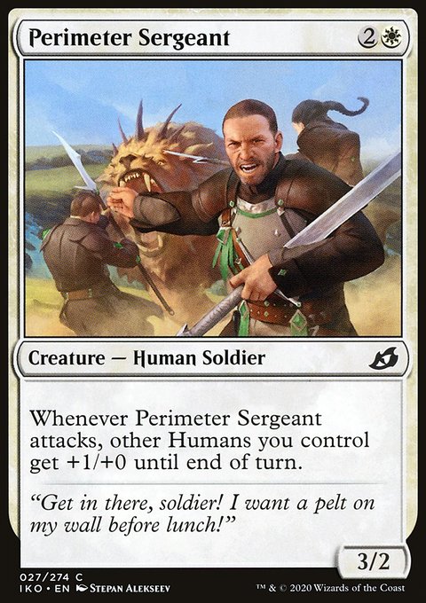 Perimeter Sergeant [Ikoria: Lair of Behemoths]