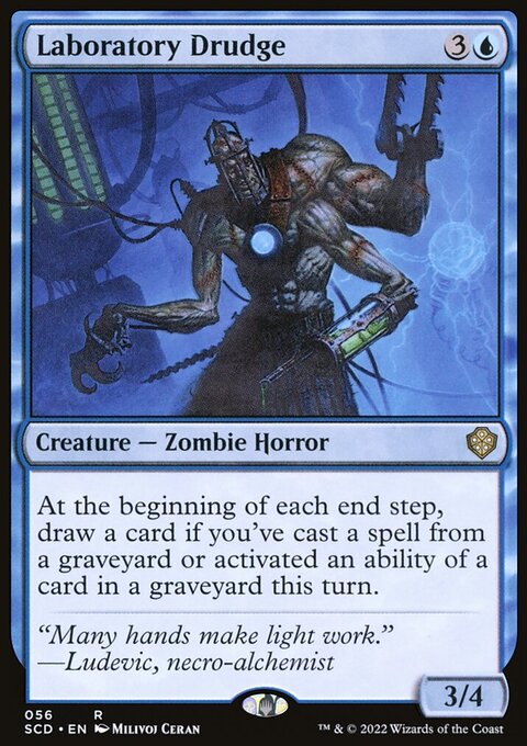 Laboratory Drudge [Starter Commander Decks]