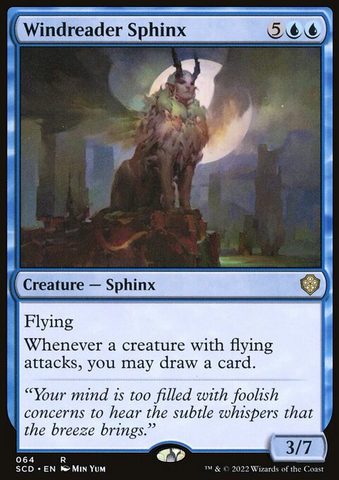 Windreader Sphinx [Starter Commander Decks]