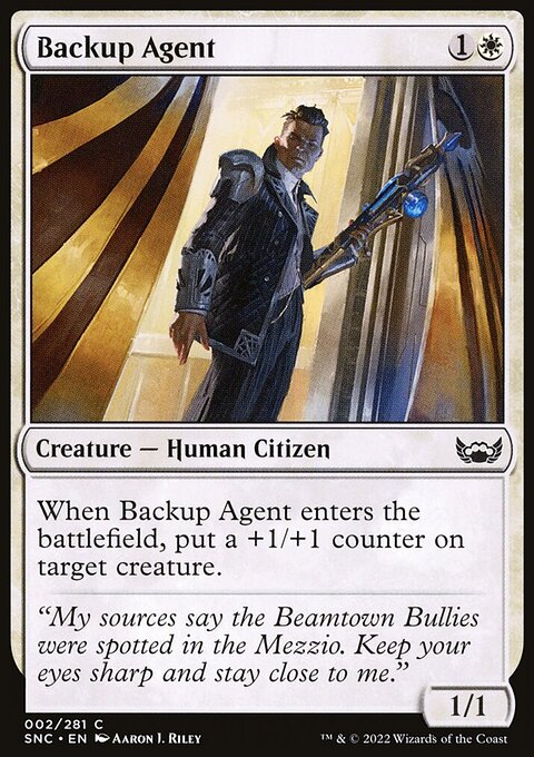 Backup Agent [Streets of New Capenna]