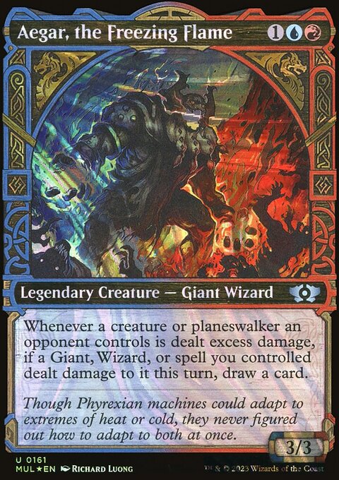 Aegar, the Freezing Flame (Halo Foil) [Multiverse Legends]