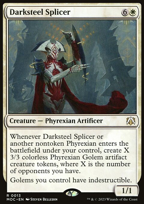 Darksteel Splicer [March of the Machine Commander]