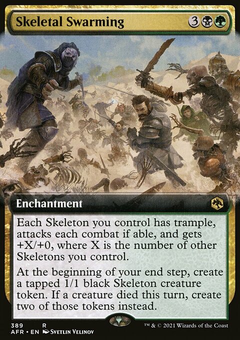 Skeletal Swarming (Extended Art) [Dungeons & Dragons: Adventures in the Forgotten Realms]