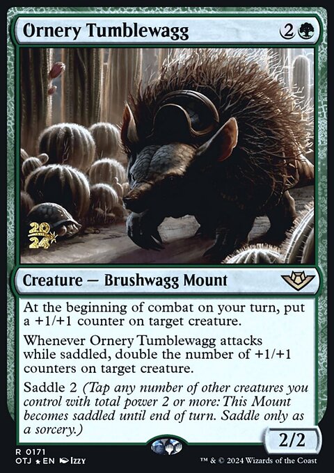 Ornery Tumblewagg [Outlaws of Thunder Junction Prerelease Promos]