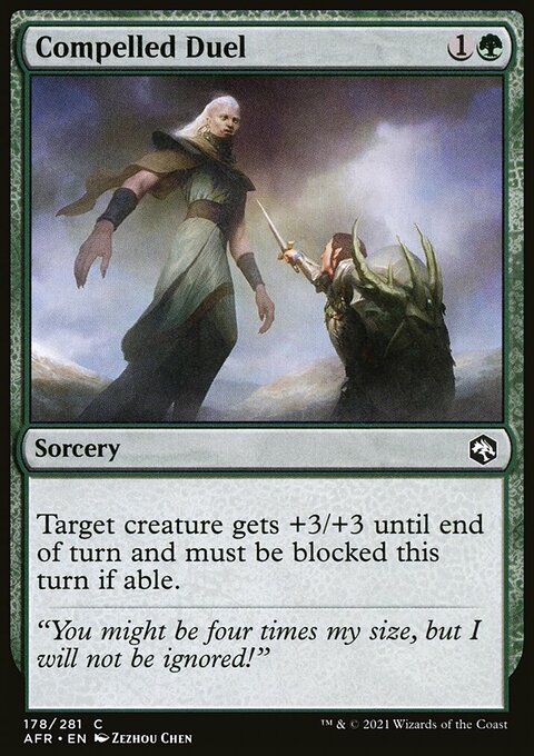 Compelled Duel [Dungeons & Dragons: Adventures in the Forgotten Realms]