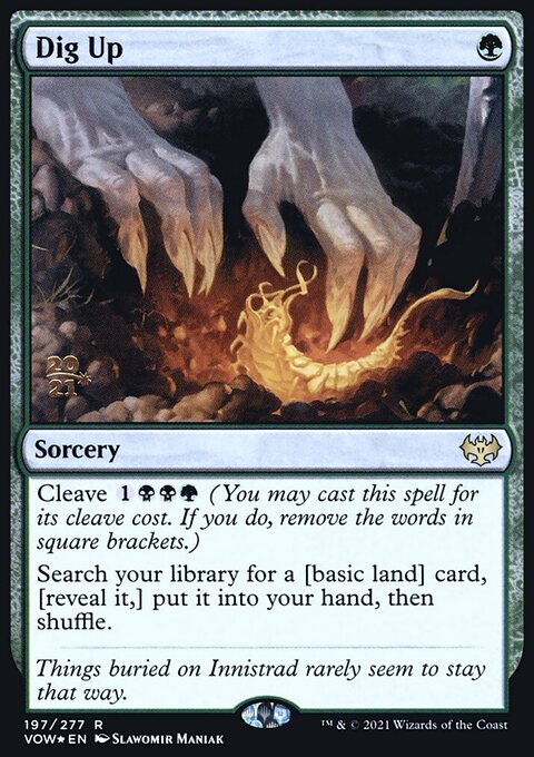 Dig Up [Innistrad: Crimson Vow Prerelease Promos]