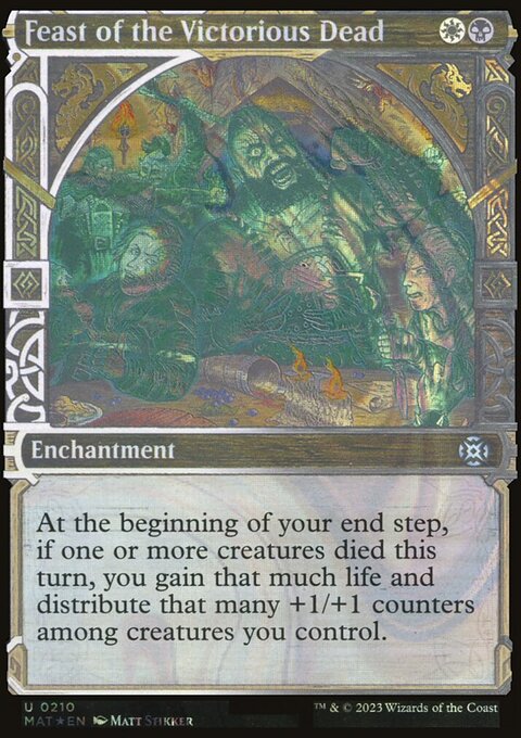 Feast of the Victorious Dead (Showcase Halo Foil) [March of the Machine: The Aftermath]