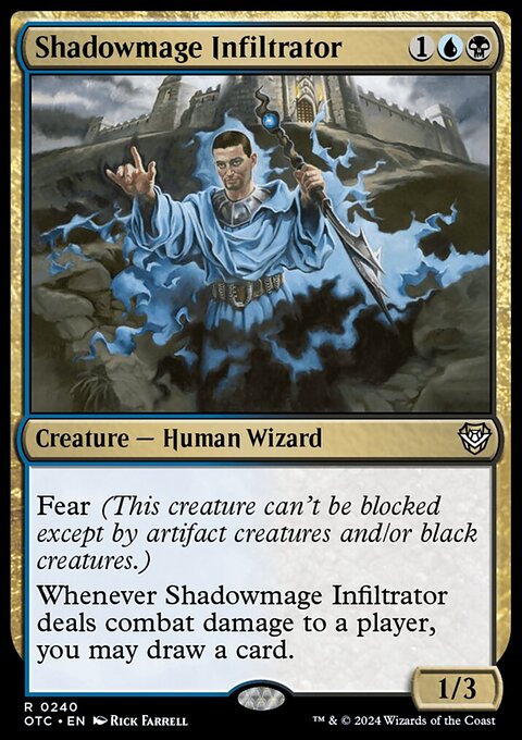 Shadowmage Infiltrator [Outlaws of Thunder Junction Commander]