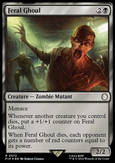 Feral Ghoul (Surge Foil) [Fallout]