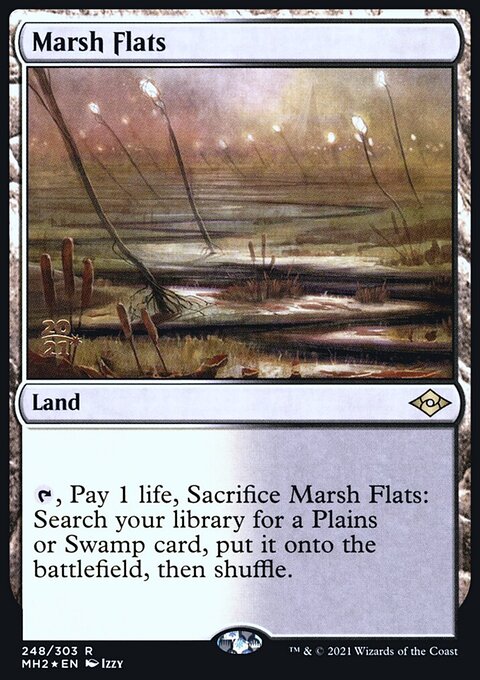 Marsh Flats [Modern Horizons 2 Prerelease Promos]