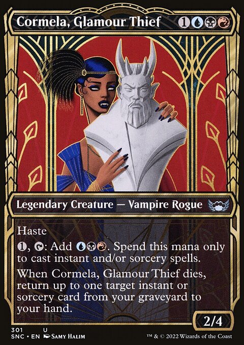 Cormela, Glamour Thief (Showcase Golden Age) [Streets of New Capenna]