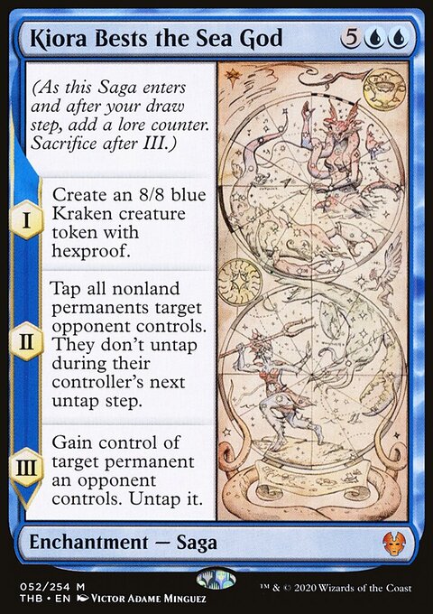 Kiora Bests the Sea God [Theros Beyond Death Prerelease Promos]