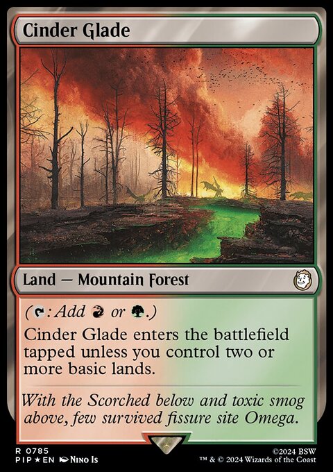 Cinder Glade (Surge Foil) [Fallout]