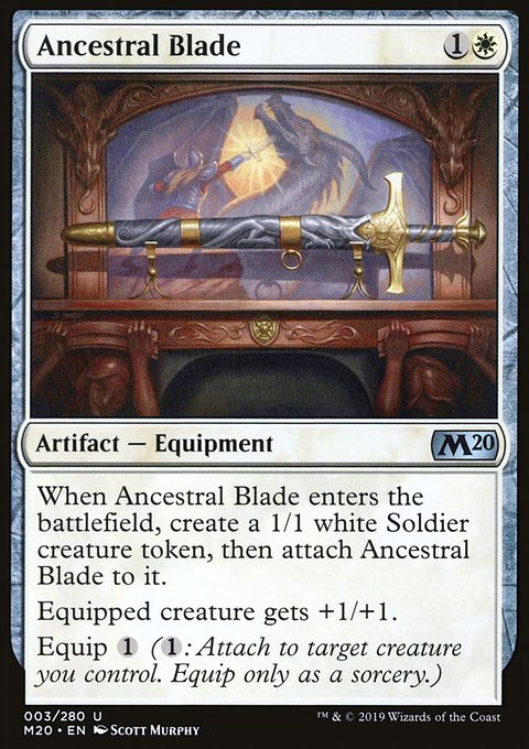 Ancestral Blade [Core Set 2020]