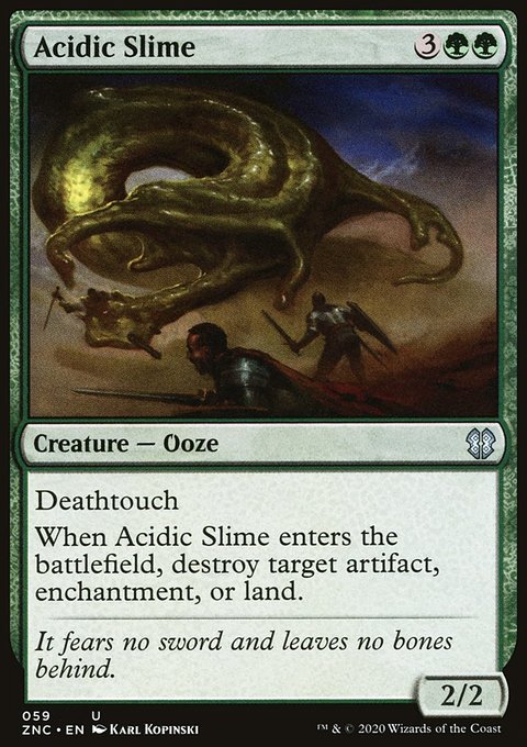 Acidic Slime [Zendikar Rising Commander]