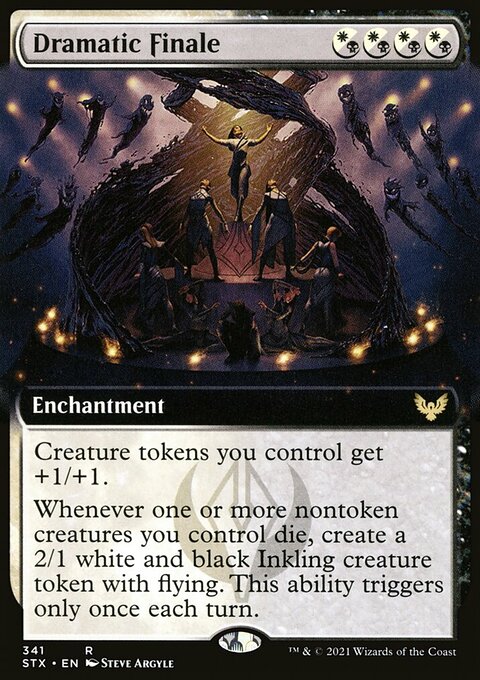 Dramatic Finale (Extended Art) [Strixhaven: School of Mages]