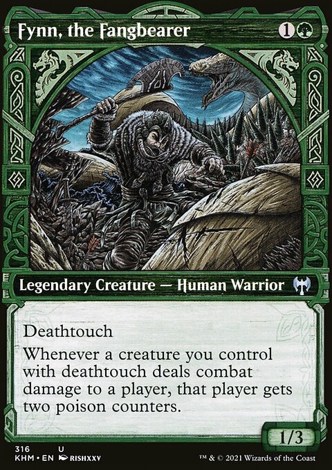 Fynn, the Fangbearer (Showcase) [Kaldheim]