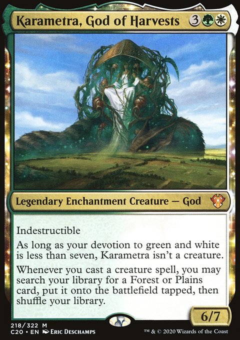 Karametra, God of Harvests [Commander 2020]