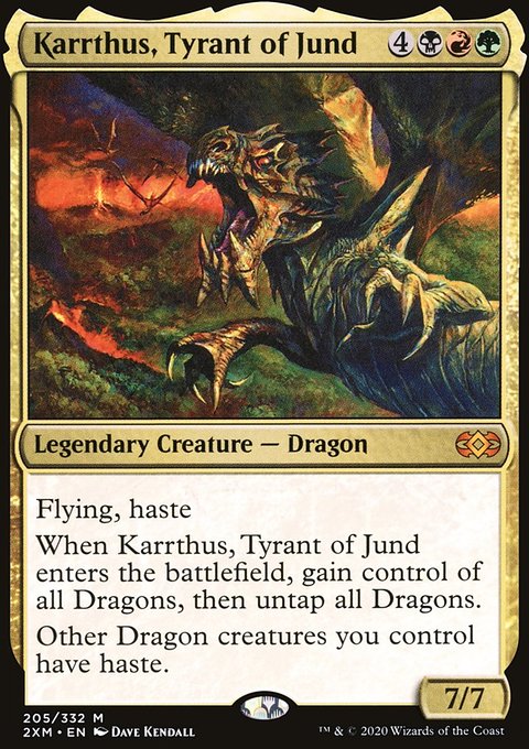 Karrthus, Tyrant of Jund [Double Masters]
