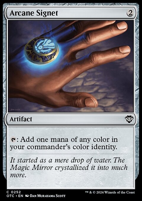 Arcane Signet [Outlaws of Thunder Junction Commander]
