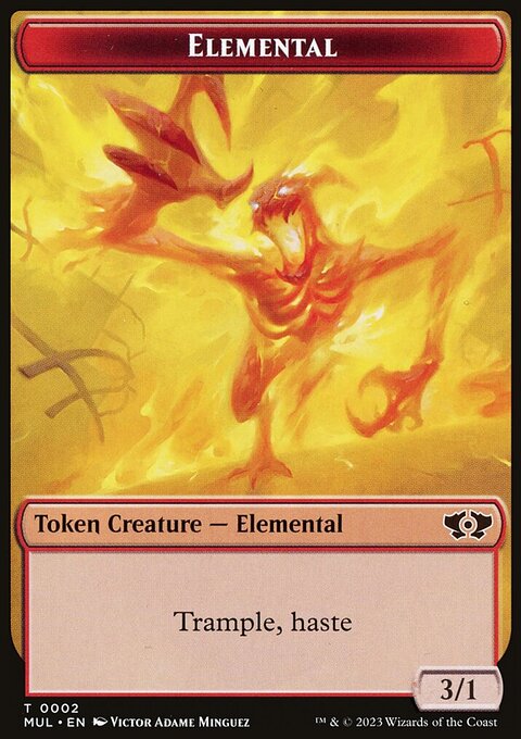 Elemental Token [Multiverse Legends Tokens]