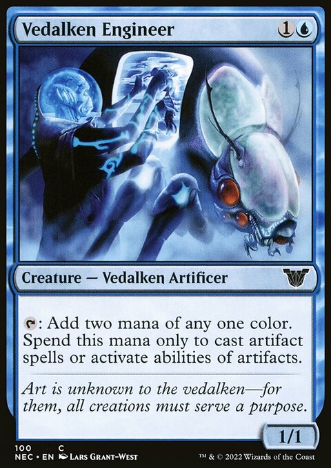 Vedalken Engineer [Kamigawa: Neon Dynasty Commander]