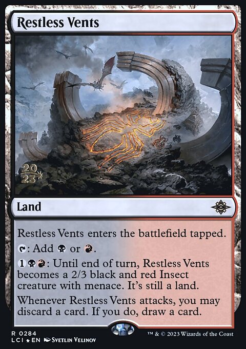 Restless Vents [The Lost Caverns of Ixalan Prerelease Cards]