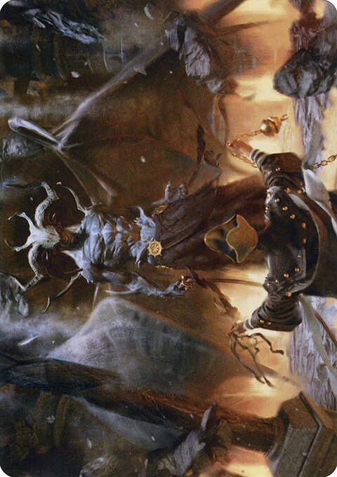 Ormendahl, the Corrupter Art Card [Innistrad: Midnight Hunt Art Series]