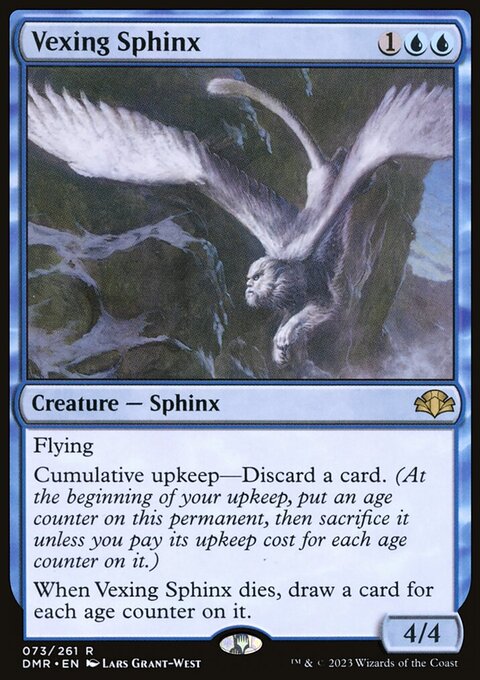 Vexing Sphinx [Dominaria Remastered]