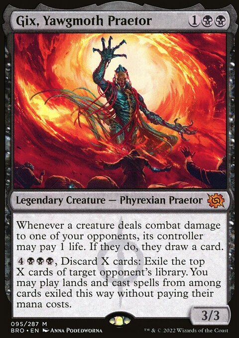 Gix, Yawgmoth Praetor [The Brothers' War]