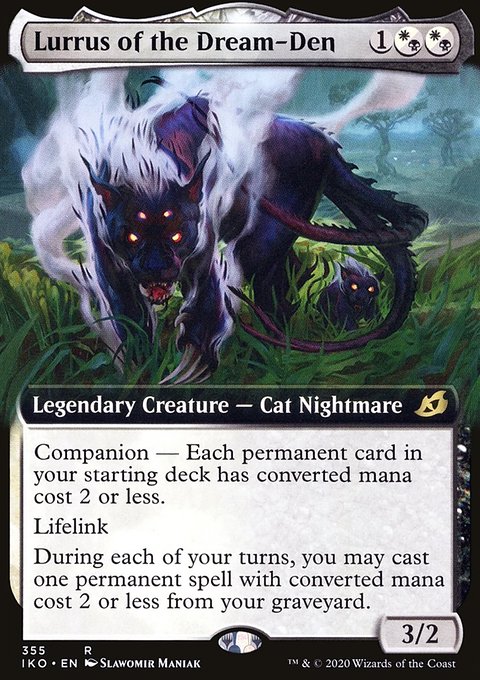 Lurrus of the Dream-Den (Extended Art) [Ikoria: Lair of Behemoths]
