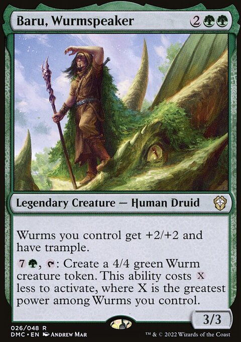 Baru, Wurmspeaker [Dominaria United Commander]