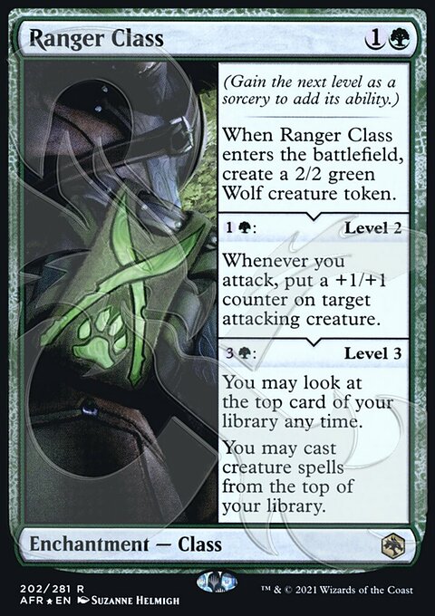 Ranger Class (Ampersand Promo) [Dungeons & Dragons: Adventures in the Forgotten Realms Promos]