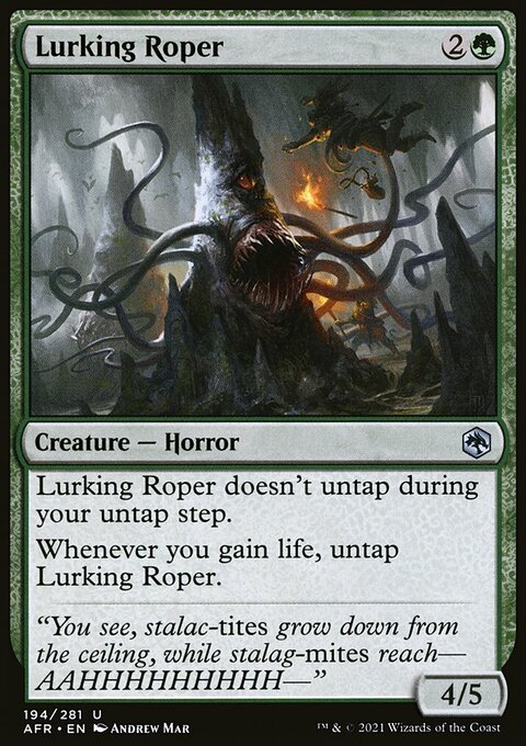 Lurking Roper [Dungeons & Dragons: Adventures in the Forgotten Realms]
