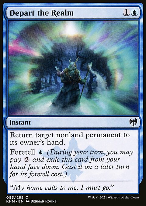 Depart the Realm [Kaldheim]