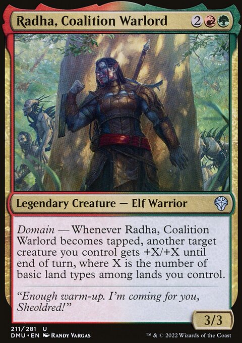 Radha, Coalition Warlord [Dominaria United]