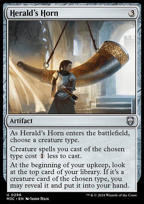 Herald's Horn [Modern Horizons 3 Commander]