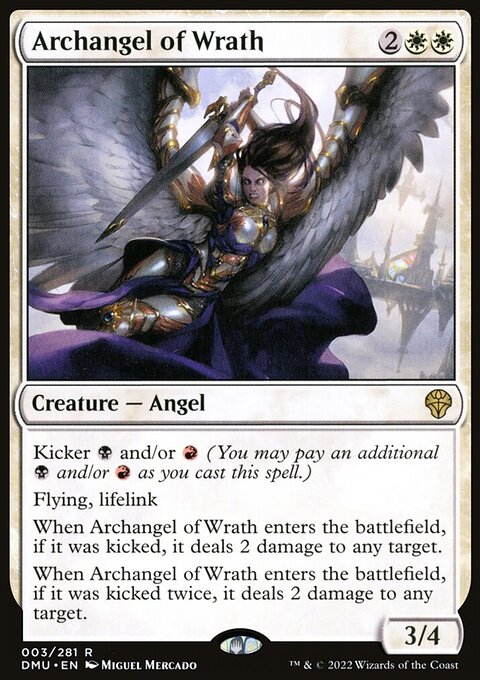 Archangel of Wrath [Dominaria United]