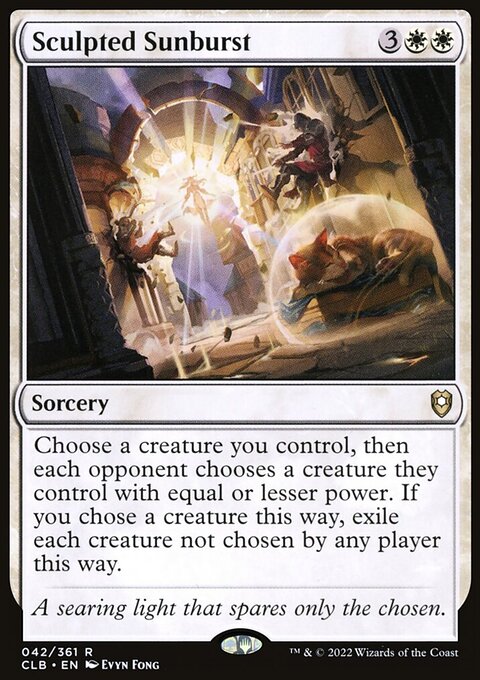 Sculpted Sunburst [Commander Legends: Battle for Baldur's Gate]