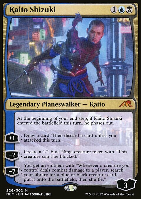 Kaito Shizuki [Kamigawa: Neon Dynasty]
