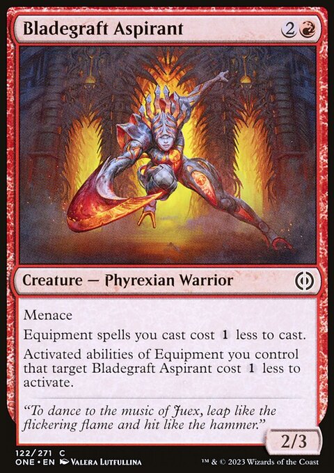 Bladegraft Aspirant [Phyrexia: All Will Be One]
