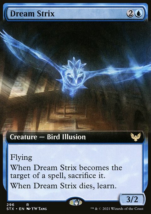 Dream Strix (Extended Art) [Strixhaven: School of Mages]