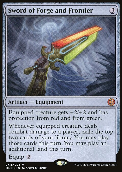 Sword of Forge and Frontier [Phyrexia: All Will Be One]