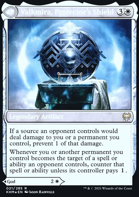 Reidane, God of the Worthy // Valkmira, Protector's Shield [Kaldheim Prerelease Promos]