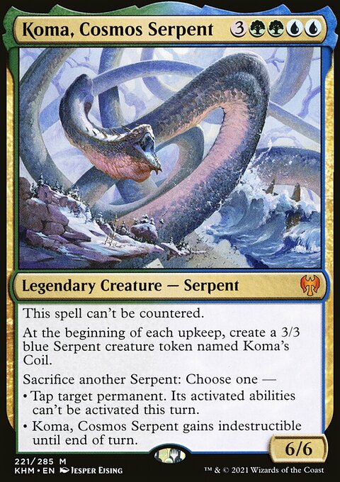 Koma, Cosmos Serpent [Kaldheim]