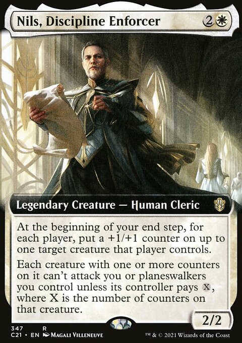 Nils, Discipline Enforcer (Extended Art) [Commander 2021]